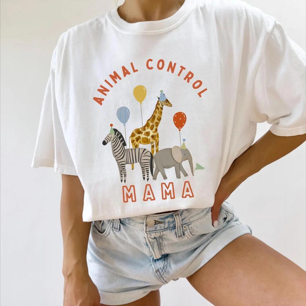 Animal Control Birthday Shirt Family Set Â€“ Mom & Dad Of The Birthday Tees